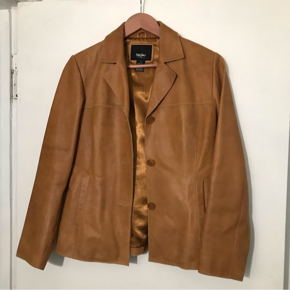 Gorgeous Genuine Leather Light Brown Jacket